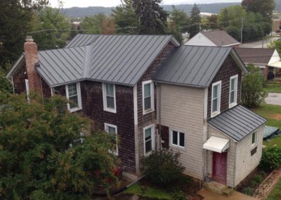 Historic Restoration – Rheinzink Graphite Grey Roof – Cockeysville, MD