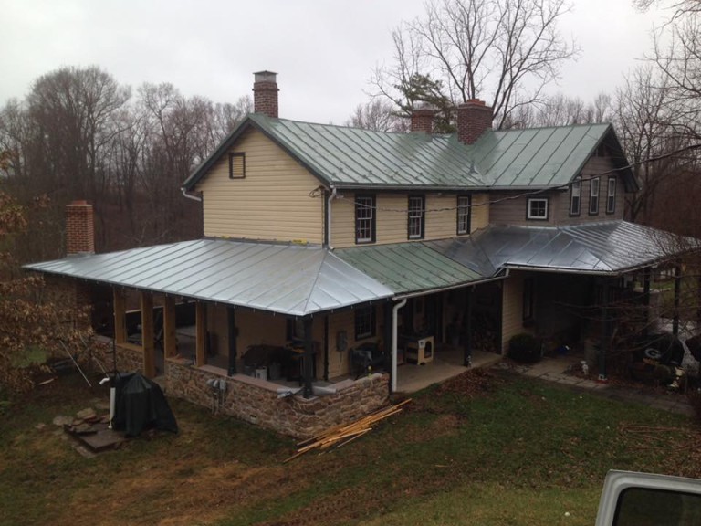 Galvanized Standing Seam Roof