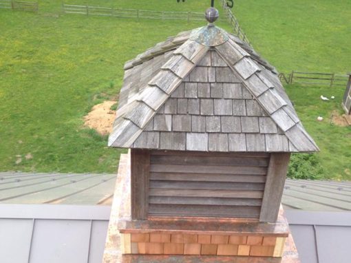 Standing Seam Roof – Cupola Restoration