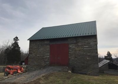 Forest Green Standing Seam – 1836 Historic Barn – Brookville, Maryland.